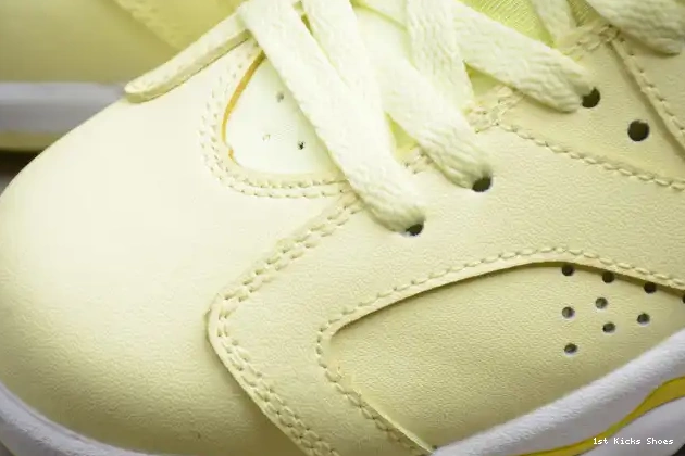 1st Kicks Jordan (GS) 543390-800 6 Retro Floral Air Yellow Dynamic 0522